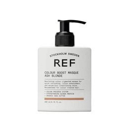 REF Colour Boost Masque Ash Blonde Organiczna Maska Odświeżająca Kolor Włosów Popielaty Blond 200ml