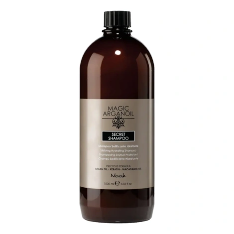 Nook Arganoil Secret Shampoo, Odżywczy Szampon z Olejek Arganowym 1000ml