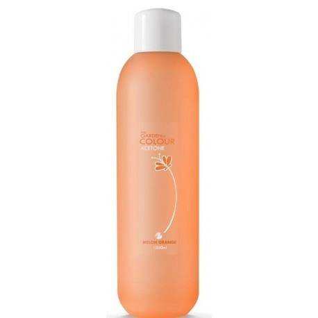 Silcare Garden Of Colour Aceton Kosmetyczny, do Usuwania Lakieru Hybrydowego, Zapach Melona i Pomarańczy, 1000 ml