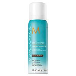 Moroccanoil Dry Shampoo Dark Tones Suchy Szampon Oczyszczający i Odświeżający Włosy Ciemne Tony 62ml