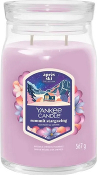 Yankee Candle Signature Large Jar Summit Stargazing, Duża Świeca Sojowa z Dwoma Knotami, 567g