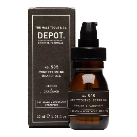 Depot 505 Conditioning Beard Oil, Odżywczy Olejek do Brody i Wąsów, 30ml
