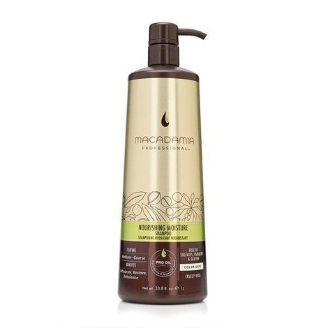 Macadamia Nourishing Moisture Szampon do Włosów Normalnych Suchych i Zniszczonych 1000ml + Dozownik