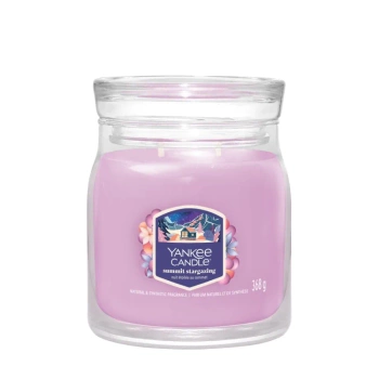 Yankee Candle Signature Medium Summit Stargazing, Średnia Świeca Sojowa z Dwoma Knotami, 368g