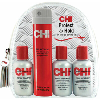 Farouk Chi Infra Home Set Zestaw Odbudowujący do Włosów Zniszczonych 3x 59ml, 74g