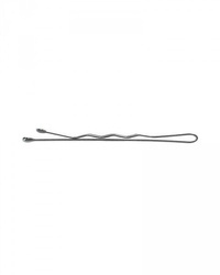 Lussoni Waved Hair Grips Wsuwki do Włosów Dł. 6 cm Srebrne Karbowane 250 szt.