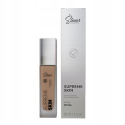 Elever Cosmetics Supreme Skin, Kryjący Podkład o Satynowym Wykończeniu z Filtrem SPF 50+, Honey