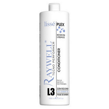 Raywell Keratin Lissage Conditioner, Odżywka Wygładzająca Włosy z Keratyną i Kwasem Hialuronowym, 1000ml