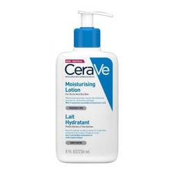 CeraVe Moisturising Lotion, Nawilżająca Emulsja do Suchej Skóry z Kwasem Hialuronowym, 236ml