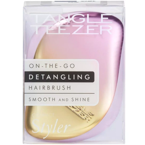 Tangle Teezer Compact Styler Lilac Yellow Szczotka Ułatwiająca Rozczesywanie