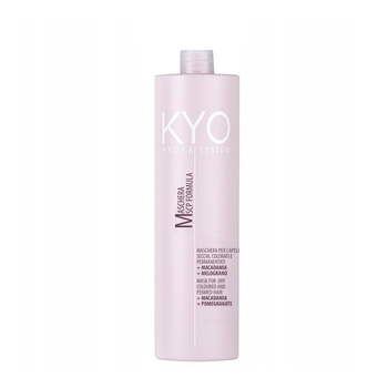 KYO Hydra Dry Coloured Hair Mask, Maska Nawilżająca do Włosów Suchych z Olejem Macadamia, 500ml