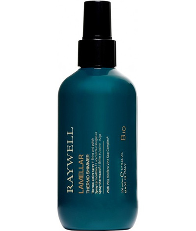 Raywell B.io Lamellar Thermo Shimmer, Spray Termoochronny Nadający Włosom Połysk 200ml