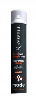 Raywell Mode Hair Spray Extra Strong Hold, Lakier do Włosów, Bardzo Mocny, Przeciw Puszeniu, 500ml