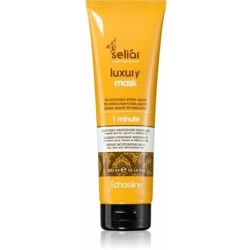Echosline Seliar Luxury Mask, Intensywnie Nawilżająca Maska do Włosów Suchych, 300ml