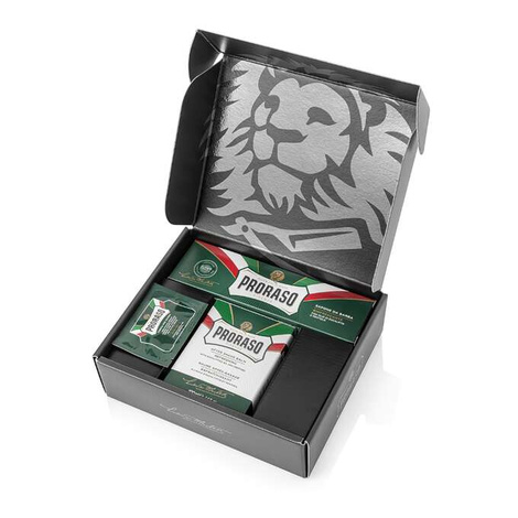 Proraso Classic Shaving Duo Pack Refreshing Zestaw Prezentowy Do Golenia Lotion Po Goleniu + Krem Do Golenia 150ml, 100ml
