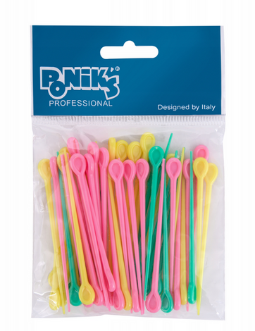 Szpilki Do Wałków Z Tworzywa 36 sztuk