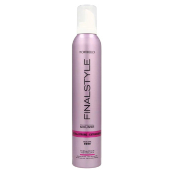 Montibello Finalstyle Extra-Strong, Nawilżająca Pianka do Włosów Bardzo Mocno Utrwalająca, 320ml
