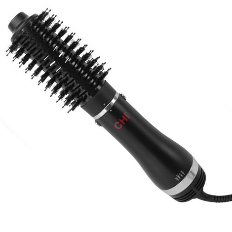 Farouk CHI Volumizer 3-w-1 Blowout Brush Szczotko-suszarka z 3 Wymiennymi Końcówkami, Jonizacja,