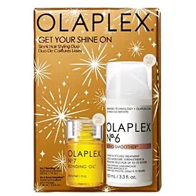 Olaplex Get Your Shine On Zestaw Prezentowy, No. 6 Bond Smoother, 100ml, No. 7 Bond Oil, 30ml