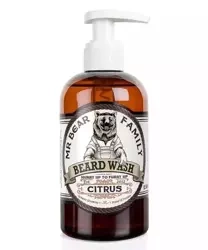 Mr Bear Family Beard Wash Citrus, Szampon do Brody o Zapachu Cytrusów, 250ml