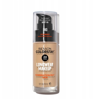 Revlon Colorstay Makeup Sand Beige Colorstay 180 Podkład w Płynie dla Cery Mieszanej i Tłustej 30ml