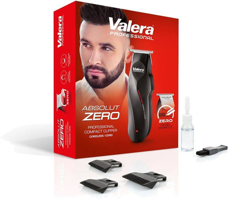 Valera Absolut Zero Professional Compact Clipper - Bezprzewodowa Maszynka/Trymer do Strzyżenia