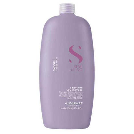 Alfaparf Semi di Lino Smoothing Low Shampoo - Wygładzający Szampon do Włosów, 1000ml