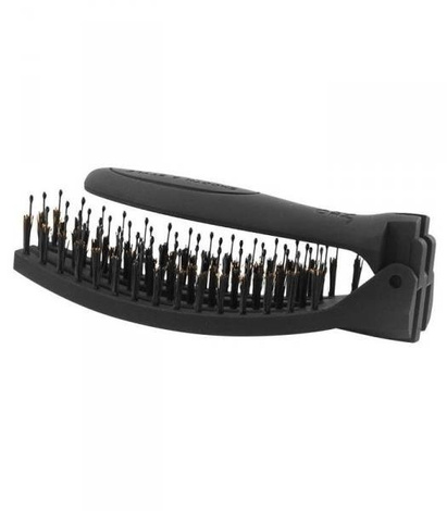 Olivia Garden Finger Brush On The Go Combo Szczotka do Rozczesywania z Włosiem z Dzika, Składana FB1PC-OTGSS