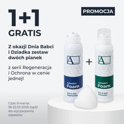 AArkada Arkada's Foam Regeneration & Protection, Łagodzący Krem w Piance do Skóry i Paznokci, Nawilża i Łagodzi, 2x 150ml