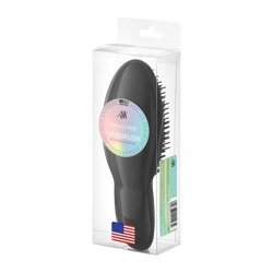 Ajk Tangle Free Hairbrush Szczotka Ułatwiająca Rozczesywanie z Rączką Czarna