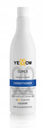 Alfaparf Yellow Curls Conditioner, Odżywka do Włosów kręconych i falowanych, 500ml