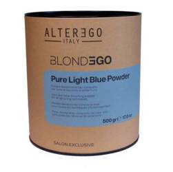 AlterEgo BlondEgo Pure Light Blue Powder Niebieski, Niepylący Proszek, Rozjaśniacz do Włosów, 500g