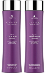 Alterna Caviar Infinite Color Hold Zestaw do Włosów Farbowanych Szampon i Odżywka 2x250ml