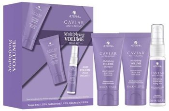 Alterna Caviar Multiplying Volume Trial Kit Travel Zestaw na Objętość z Ekstraktem z Kawioru Szampon 40ml Odżywka 40ml Mgiełka 25ml