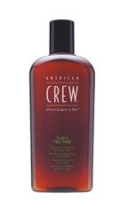 American Crew Classic Tea Tree 3w1 Szampon, Odżywka, Żel do Kąpieli z Dodatkiem Olejku z Drzewa Herbacianego 1000ml