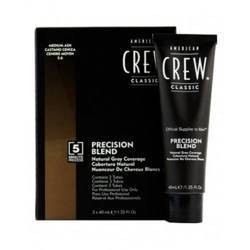 American Crew Precision Blend Shades Odsiwiacz do włosów 3x40ml - (4-5) Natural - odcień średni naturalny