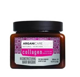 ArganiCare Collagen Reconstructing Hair Masque - Odżywcza i Rekonstrukcyjna Maska do Włosów z Kolagenem 500ml