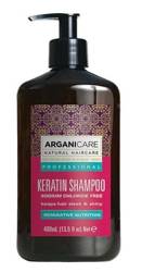 ArganiCare Keratin Shampoo Szampon z Keratyną Wygładzający i Nadający Blask 400ml