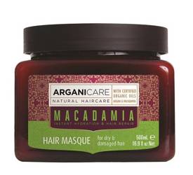 ArganiCare Macadamia Hair Masque Dry&Damaged Hair Maska Nawilżająca do Suchych Włosów 500ml