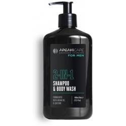 ArganiCare Men 2 in 1 Shampoo & Body Wash Szampon i Żel Do Ciała 400ml