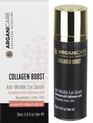Arganicare Coolagen Boost Anti-Wrinkle Eye Przeciwzmarszczkowe Serum pod Oczy z Kolagenem i Olejkiem Arganowym 30ml