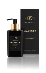 Aromatic 89 Hand Soap, Nawilżające i Zmiękczające Skórę Mydło do Rąk o Zapachu Majesty, 300ml 