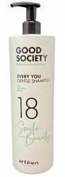 Artego Good Society Every You Gentle 18 Shampoo - Szampon ułatwiający rozczesywanie włosów, 1000ml