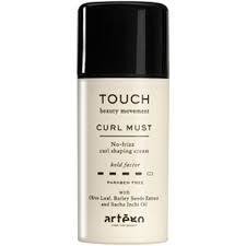 Artego Touch Curl Must Cream Krem Podkreślający Loki do Włosów Kręconych i Bardzo Kręconych o Średnim Utrwaleniu 100ml