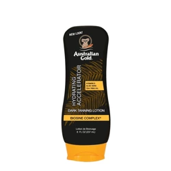 Australian Gold Hydrating Accelerator Dark Tanning Lotion, Przyspieszacz Opalania, Balsam Samoopalający, Ciemny, 237ml