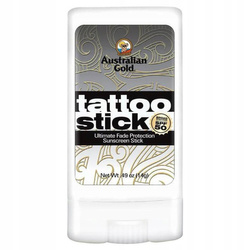 Australian Gold SPF 50+ Tattoo Stick, Sztyft Przeciwsłoneczny do Tatuaży, 15ml