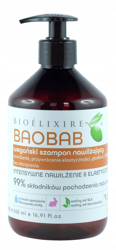Bioelixire Baobab Wegański Szampon Nawilżający 500ml