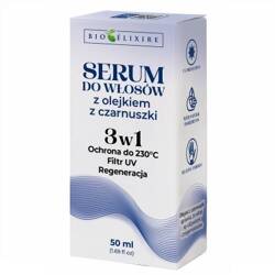 Bioelixire Regenerujące Serum do Włosów z Olejkiem z Czarnuszki, 50ml