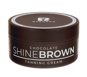 Byrokko Chocolate ShineBrown Tanning Cream, Czekoladowy Krem Przyśpieszający Opalanie, 200ml