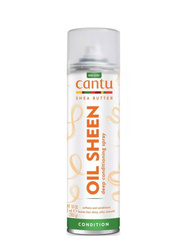 Cantu Oile Sheen Deep Conditioning Spray, Głęboko Nawilżająca i Nabłyszczająca Odżywka w Sprayu 382ml